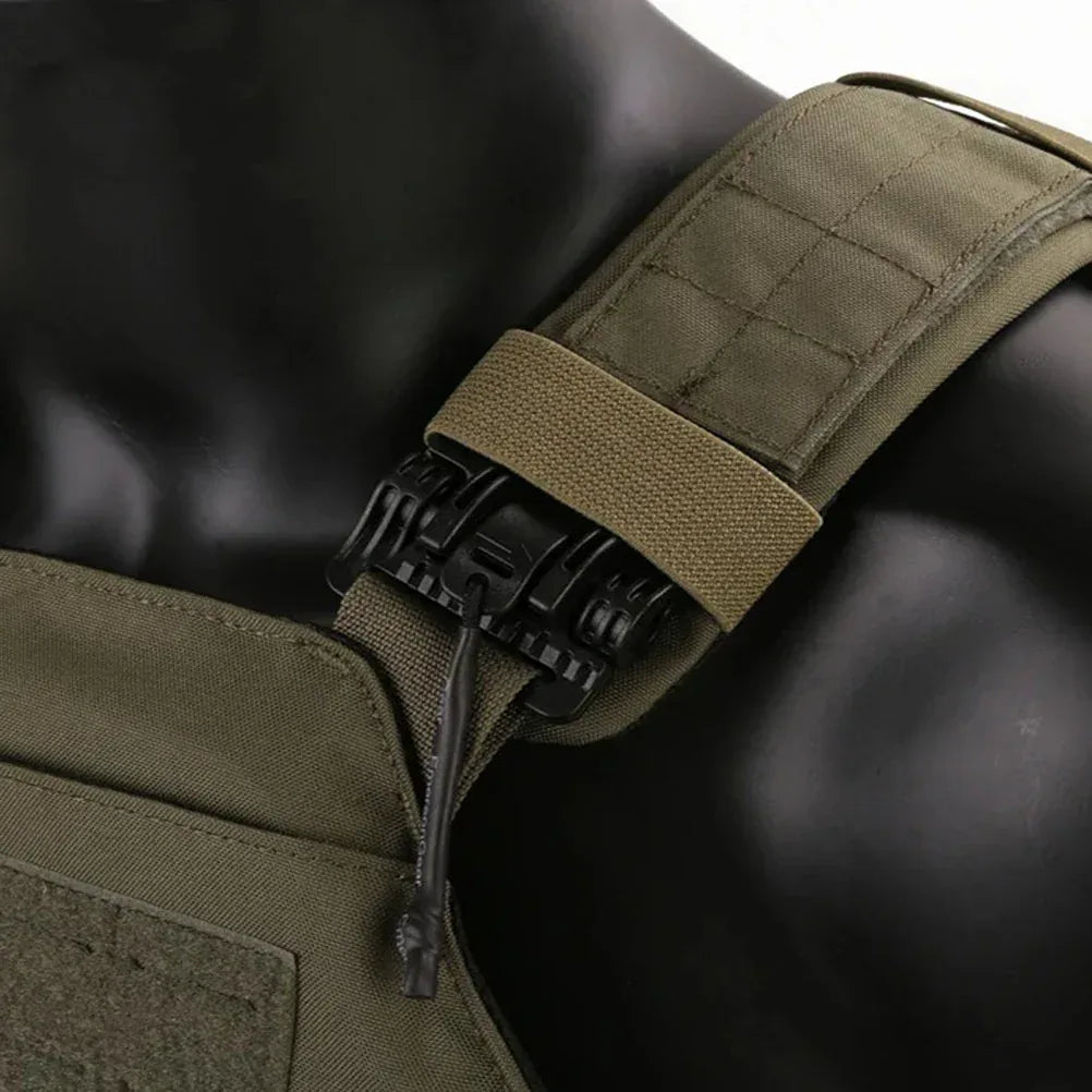 سترة تكتيكية EMERSONGEAR LAVC Assault MOLLE حامل لوحات دروع واقية للجسم