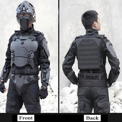 SINAIRSOFT Tactical Armor Suit Adjustable Tactical Molle Chest Protector Vest