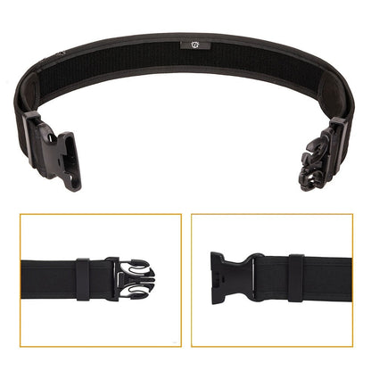 SINAIRSOFT Mens Nylon Outdoor Tactical Belt Heavy Duty Waist Waistband Strap