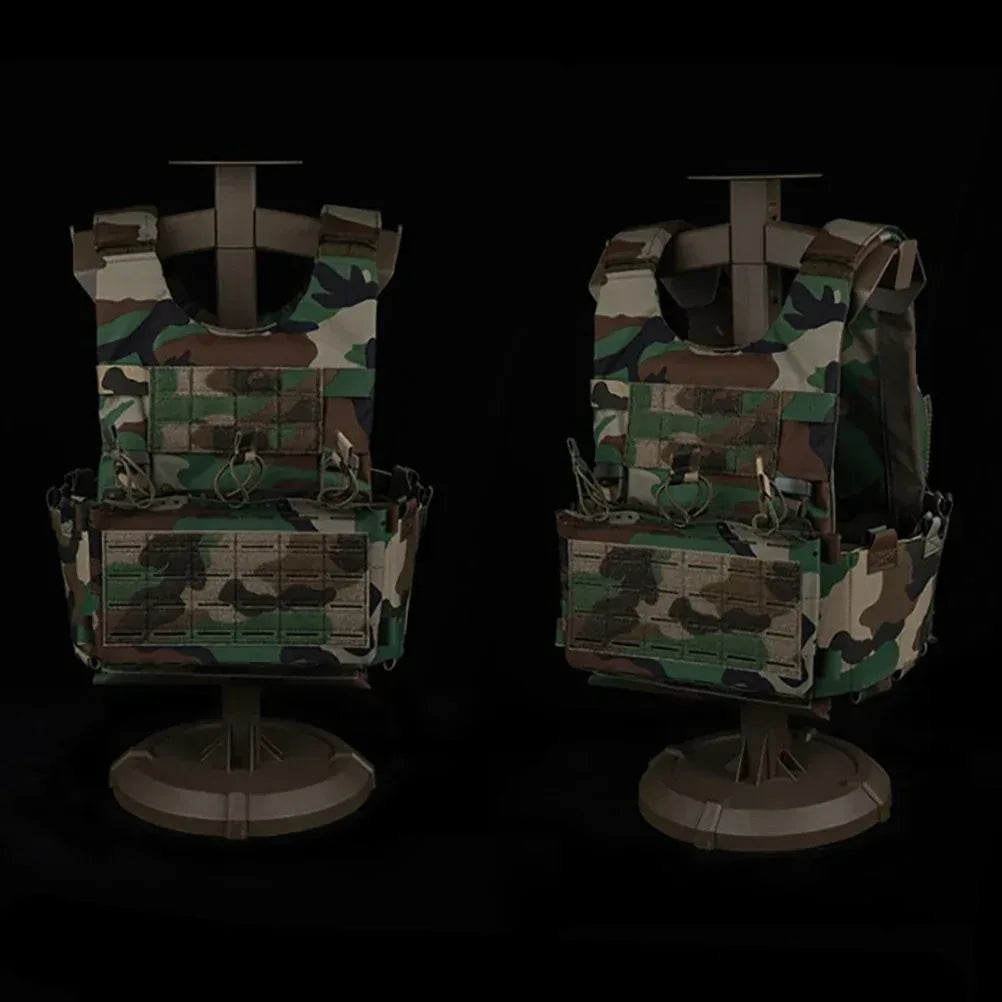 SINAIRSOFT Tactical SS Style LV119 Plate Carrier Set 2 في 1 حامل لوحة الصدر التكتيكي سريع التبديل