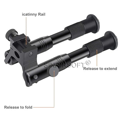 SINAIRSOFT Outdoor Camera Bipod Bipod Water Gun Rack Tactical Accessories