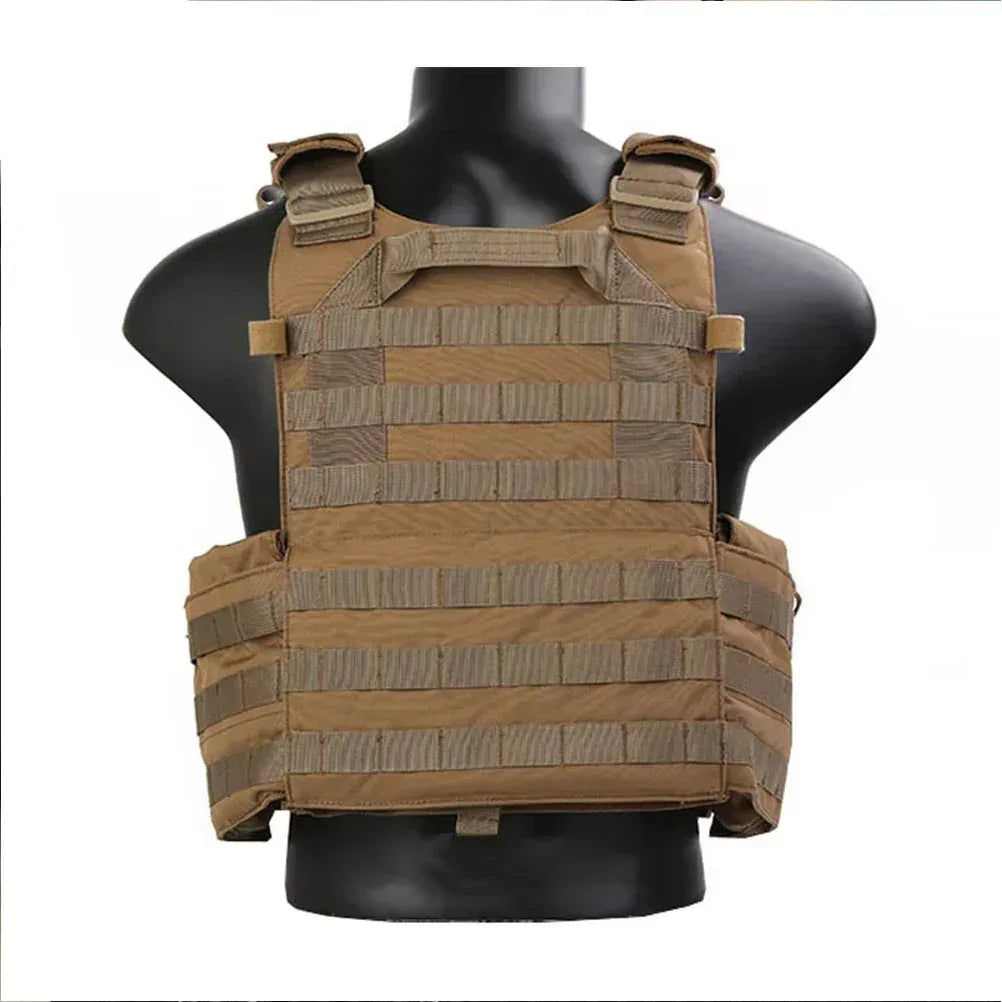 سترة Emersongear التكتيكية 6094K سريعة التحرير بنظام MOLLE مع حقيبة مخازن