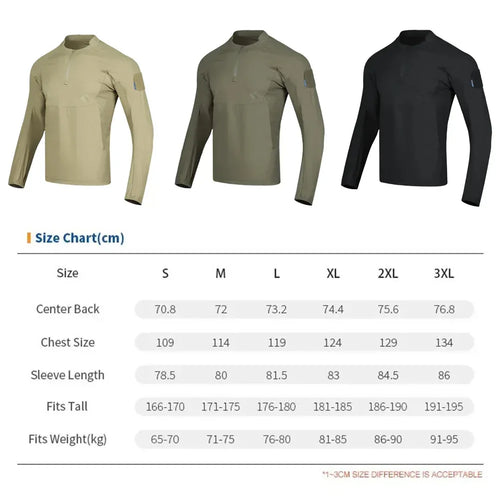 EMERSONGEAR Blue Label Hunter Sun-protection T-shirt Polo Shirt UPF100+ Daily Tops Tshirt