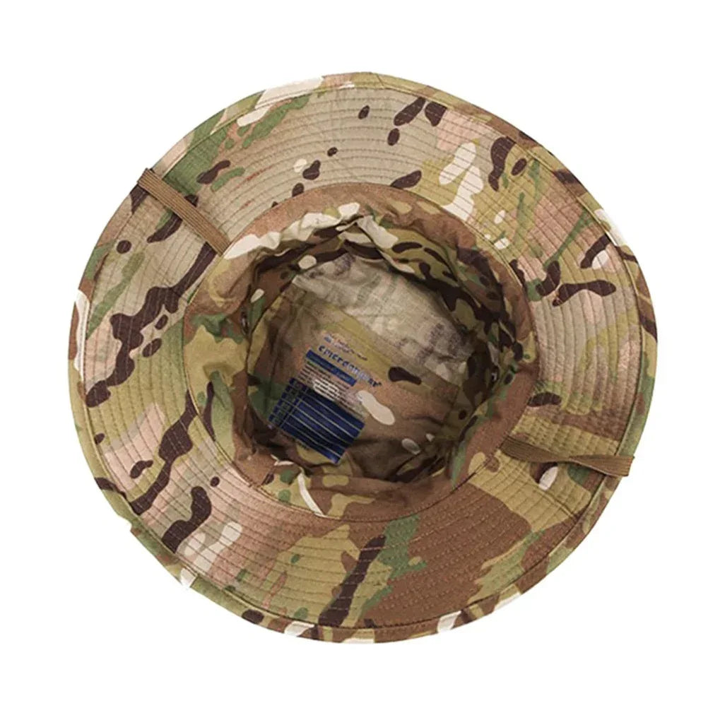 قبعة EMERSONGEAR Blue Label Bonnie Hat التكتيكية المموهة قبعة خارجية