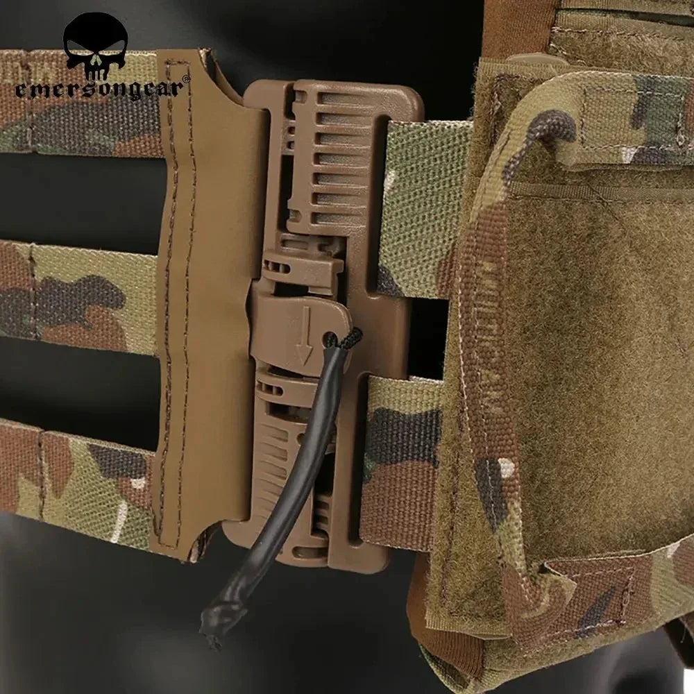 سترة تكتيكية EMERSONGEAR لاسيركت مولي حامل الألواح المقطوعة بالليزر