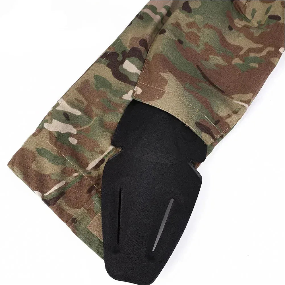 تي شيرت Emersongear التكتيكي مع وسادات كوع مدمجة وغير مرئية