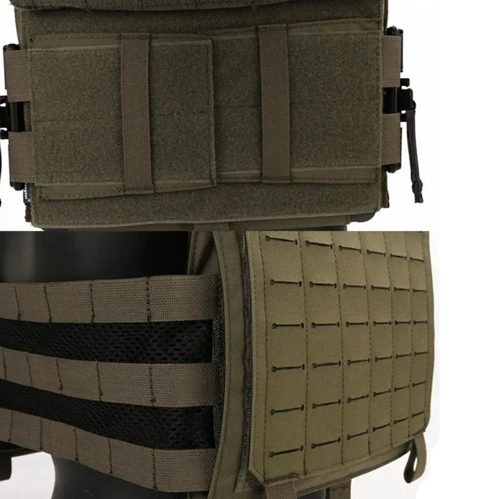 سترة تكتيكية EMERSONGEAR LAVC Assault MOLLE حامل لوحات دروع واقية للجسم