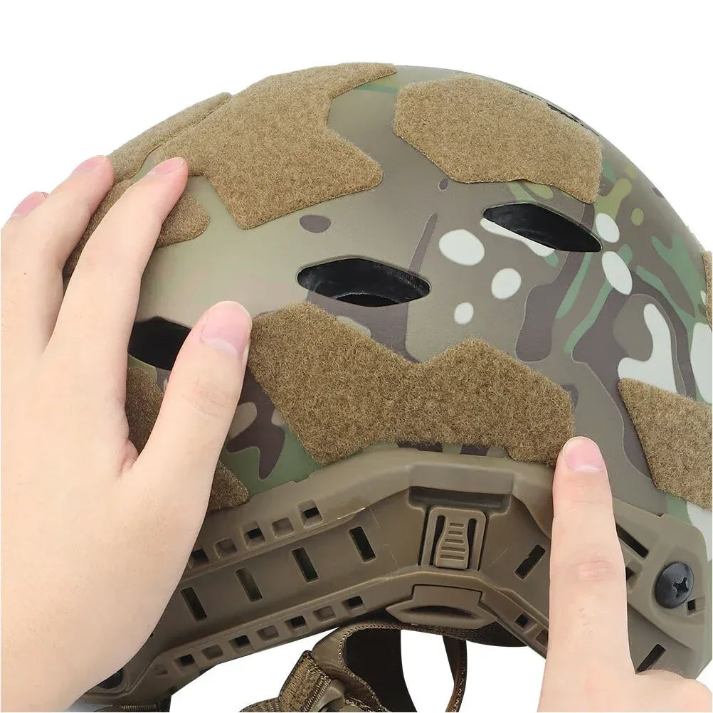ملصقات خوذة SINAIRSOFT High Cut السريعة وملحقات الخوذة بقع لاصقة يمكنك صنعها بنفسك