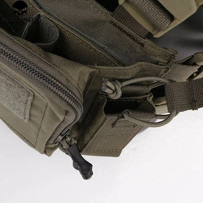 EMERSONGEAR D3CR Micro Tactical Chest Mount  MOLLE Vest Chest Gear