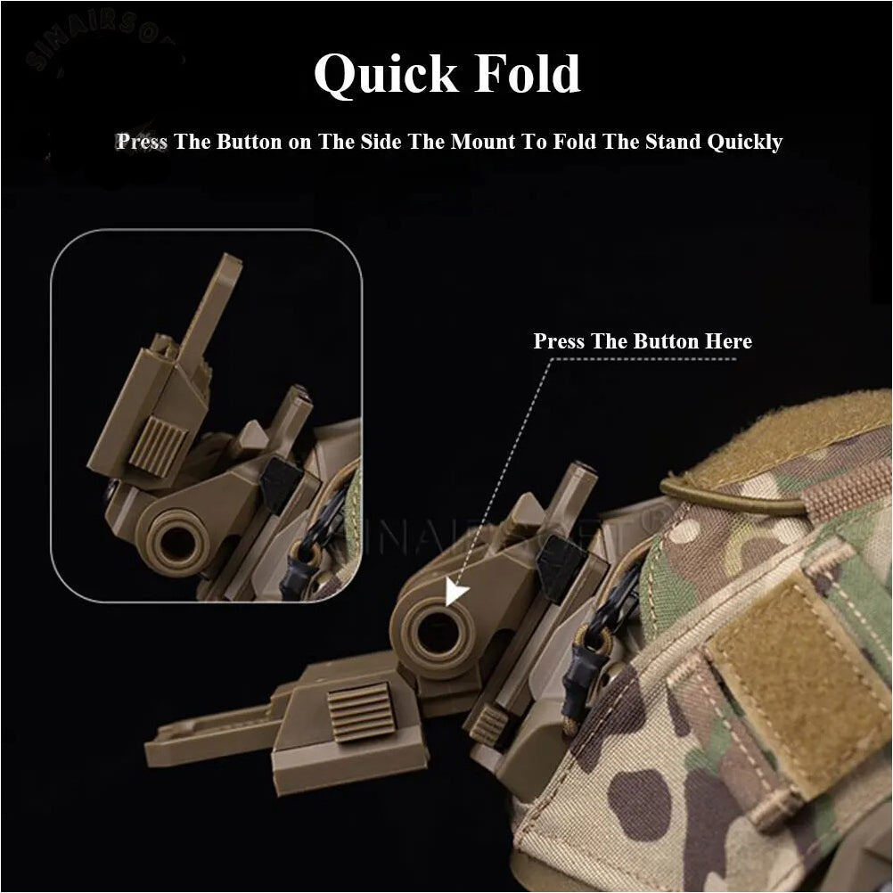 SINAIRSOFT Tactical L4G24 NVG Helmet Mount Adapter Night Vision Goggle Bracket Holder