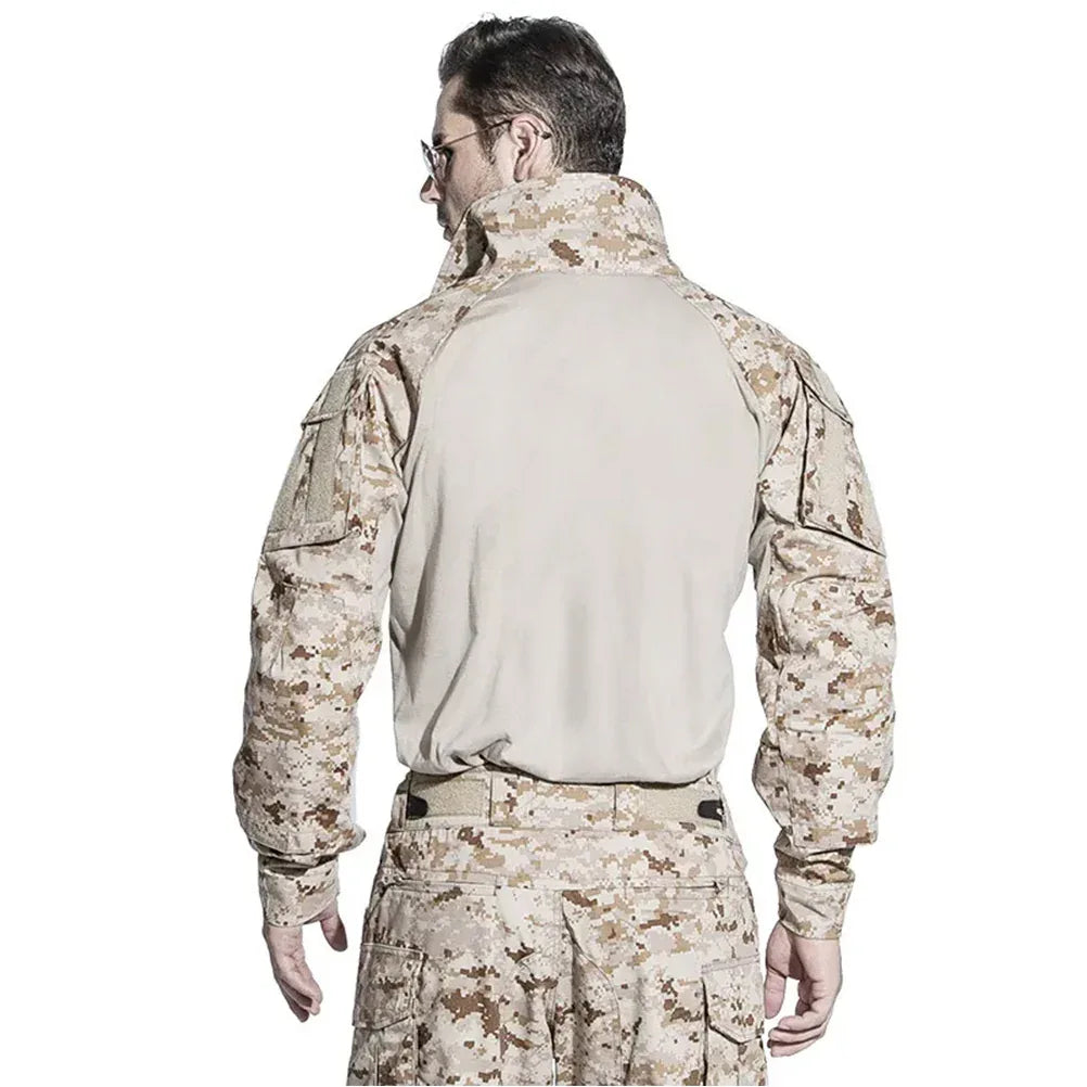 EMERSONGEAR E3 Tactical Mens Shirt Hunting Tops Clothing E3 Camoflage Combat Shirt