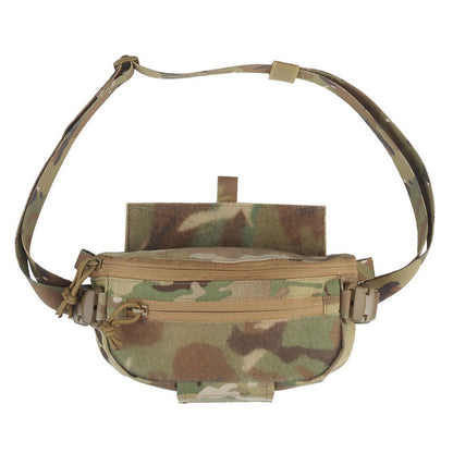 SINAIRSOFT Tactical Drop Pouch Dual Purpose Best Waist Pack Utility Bag for Chest Rig Vest