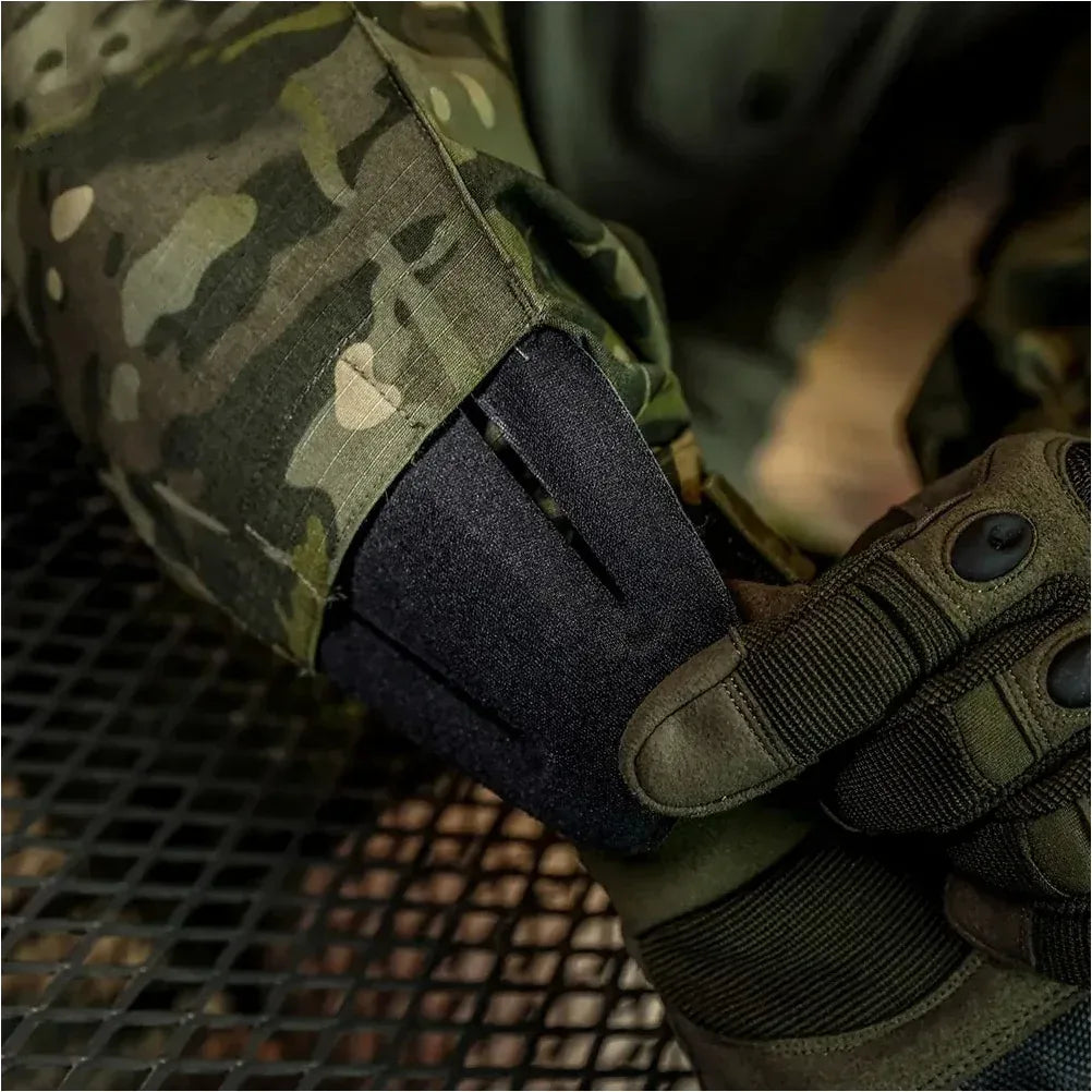 تي شيرت Emersongear التكتيكي مع وسادات كوع مدمجة وغير مرئية
