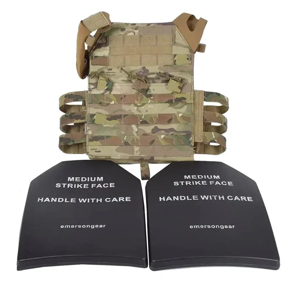 EMERSONGEAR LPC Tactical Vest Jumper Plate Carrier Airsoft + Plate