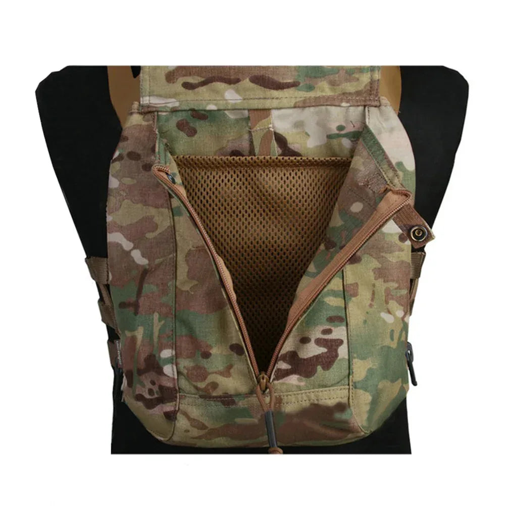 حقيبة ظهر EMERSONGEAR Zip-on Panel Plate Carrier Back Mag Pouch
