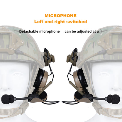 SINAIRSOFT Z-Tactical Softair Aviation Headset For FAST Helmet Rail Adapter Set