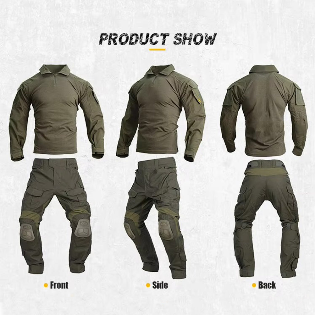 EMERSONGEAR G3 Upgraded Version Combat Mens Tactical Shirt&Pants Uniform Sets