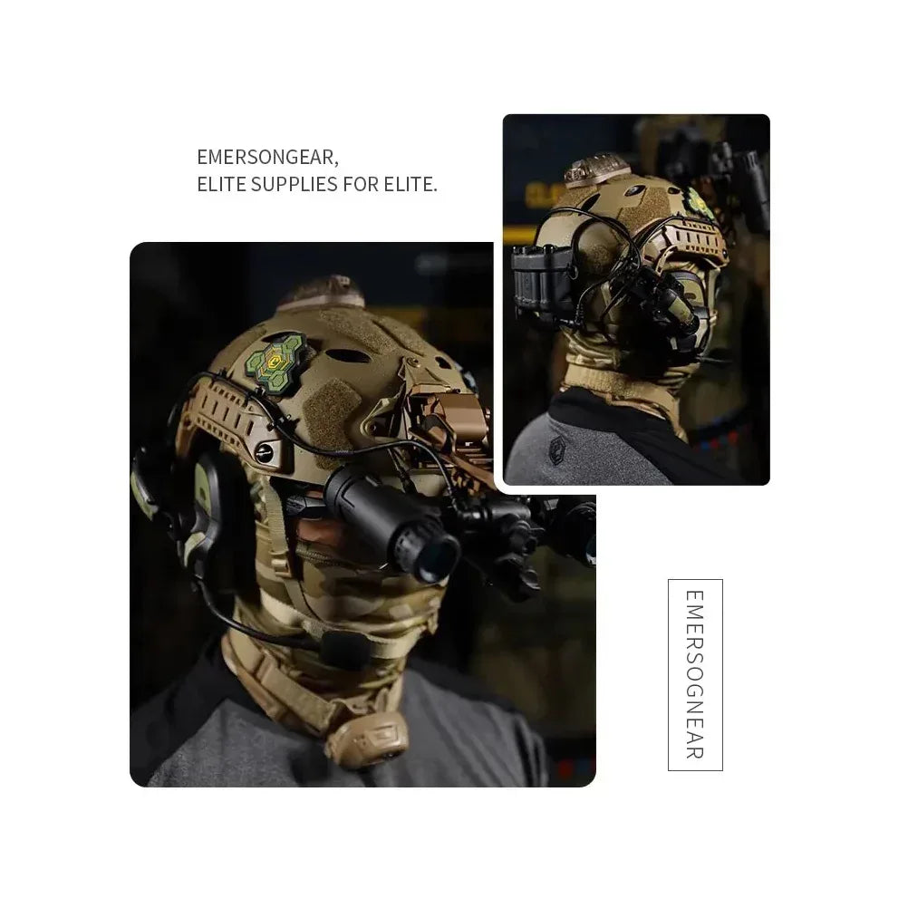 خوذة EMERSONGEAR التكتيكية سريعة القطع الفائق SF Ultra High Cut