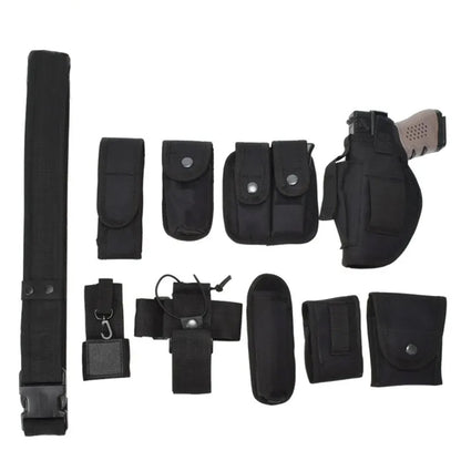 SINAIRSOFT Outdoor Men Belts Multi-function Tactical Belt Security Police Guard