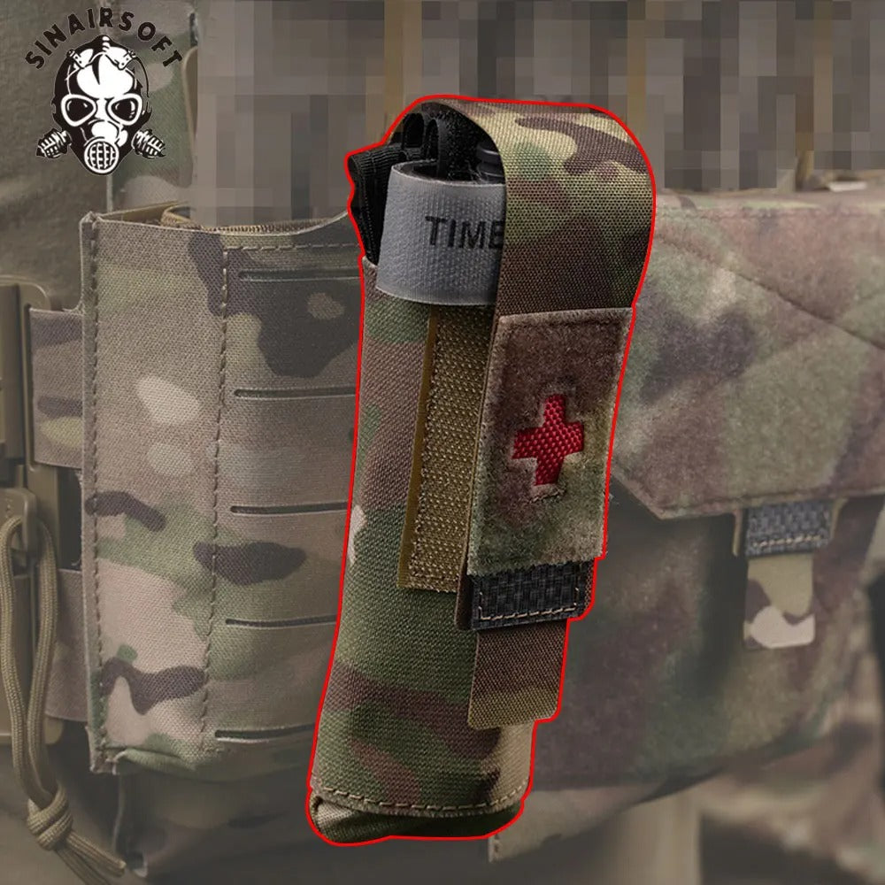 SINAIRSOFT Tactical Medical Pouch CAT Tourniquet Pouch Hunting Vest Belt