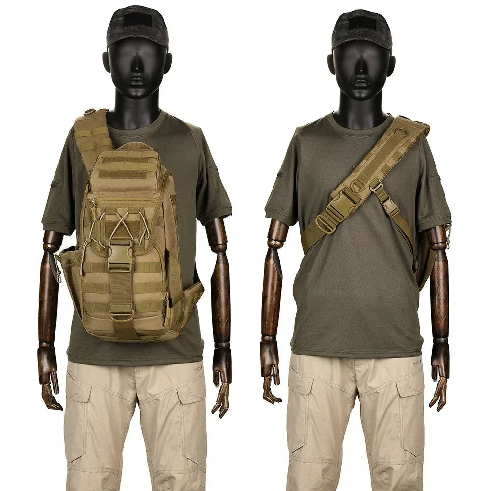 SINAIRSOFT 30L Tactical Sling Bag Chest Pack Shoulder Backpack Mens