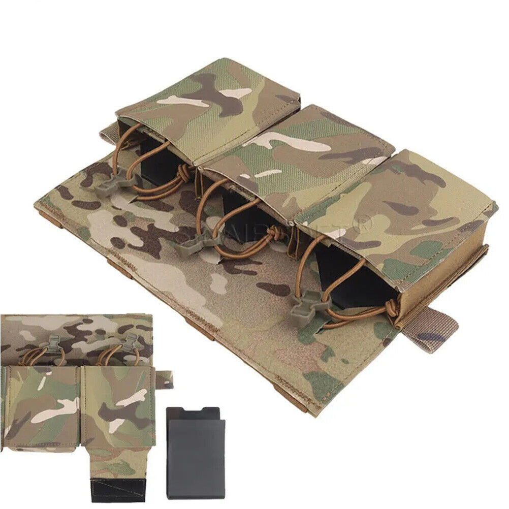 SINAIRSOFT Tactical Triple Magazine Pouch Rifle Magazine Holder