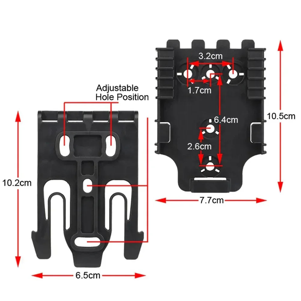 SINAIRSOFT Tactical Quick Release Locking System Kit Holster Adapter QLS Jagd Paintball