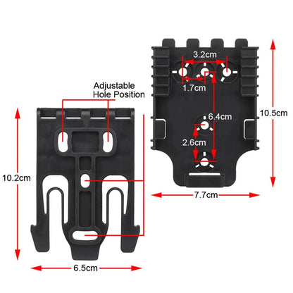 SINAIRSOFT Tactical Quick Release Locking System Kit Holster Adapter QLS Jagd Paintball
