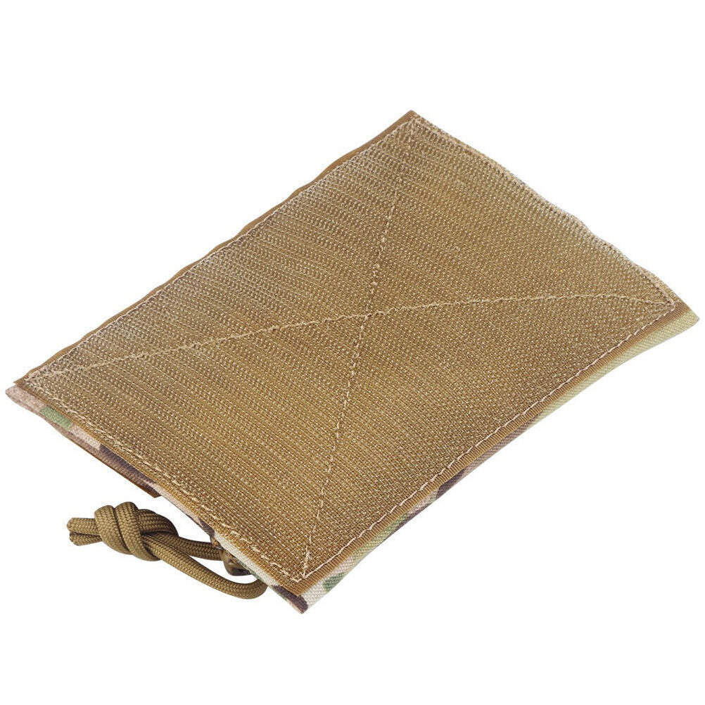 SINAIRSOFT Tactical Front Candy Pouch Zipper Pack Hook Back for Chest Rig