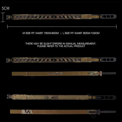 SINAIRSOFT Tactical Magnetic Double-layer Waist Belt