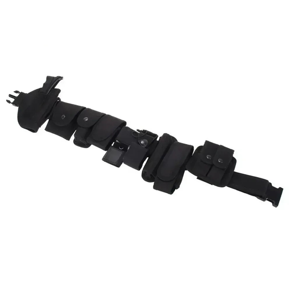 SINAIRSOFT Outdoor Men Belts Multi-function Tactical Belt Security Police Guard