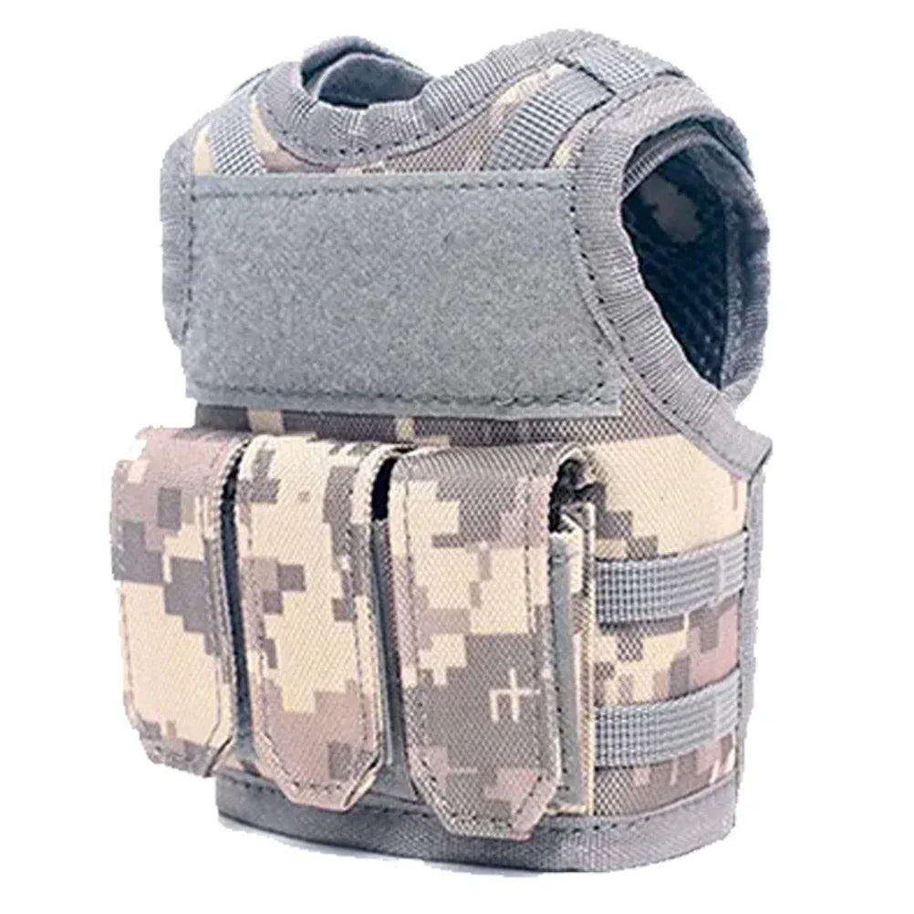 SINAIRSOFT سترة زجاجة بيرة تكتيكية رياضية صغيرة سترة مولي مصغرة