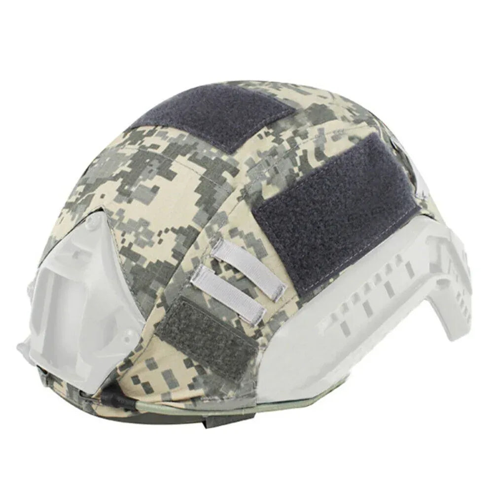 SINAIRSOFT Tactical Camo Helmet Cover Skin For Airsoft Protective Gear BJ PJ MH Fast Helmet
