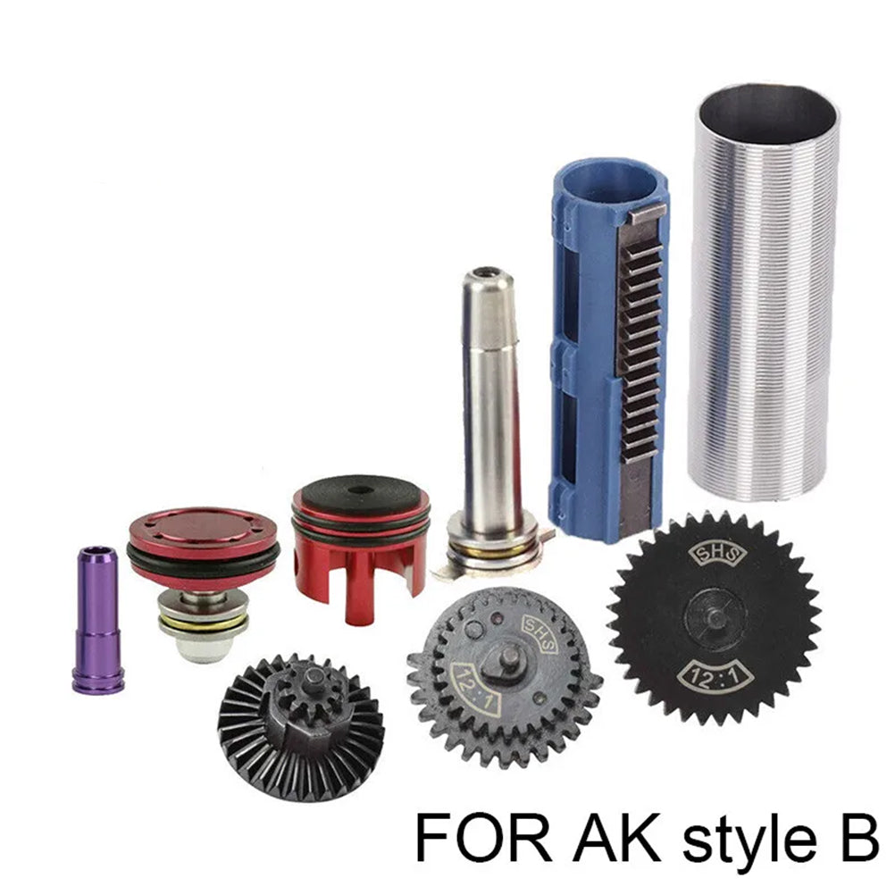 SINAIRSOFT 12:1 Gear Set 14 Teeth Piston Nozzle Cylinder Spring Guide Kit