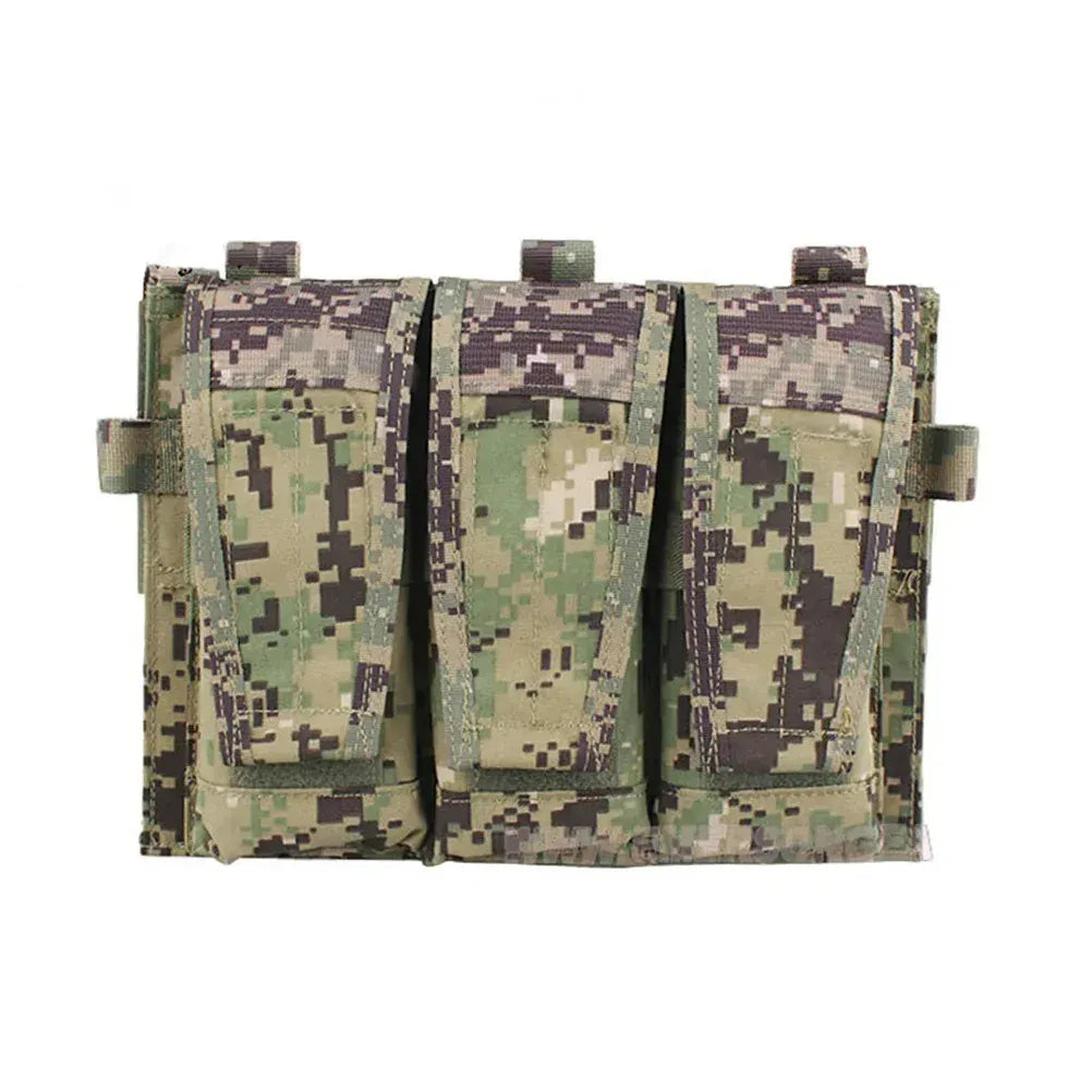 جراب مجلات EMERSONGEAR الثلاثي 5.56 Molle Mag Holder