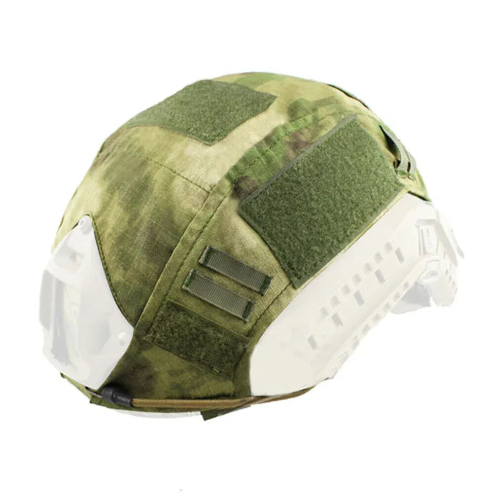 غطاء خوذة تكتيكي مموه من سينايرسوفت للبشرة لمعدات الحماية من Airsoft BJ PJ MH Fast Helmet