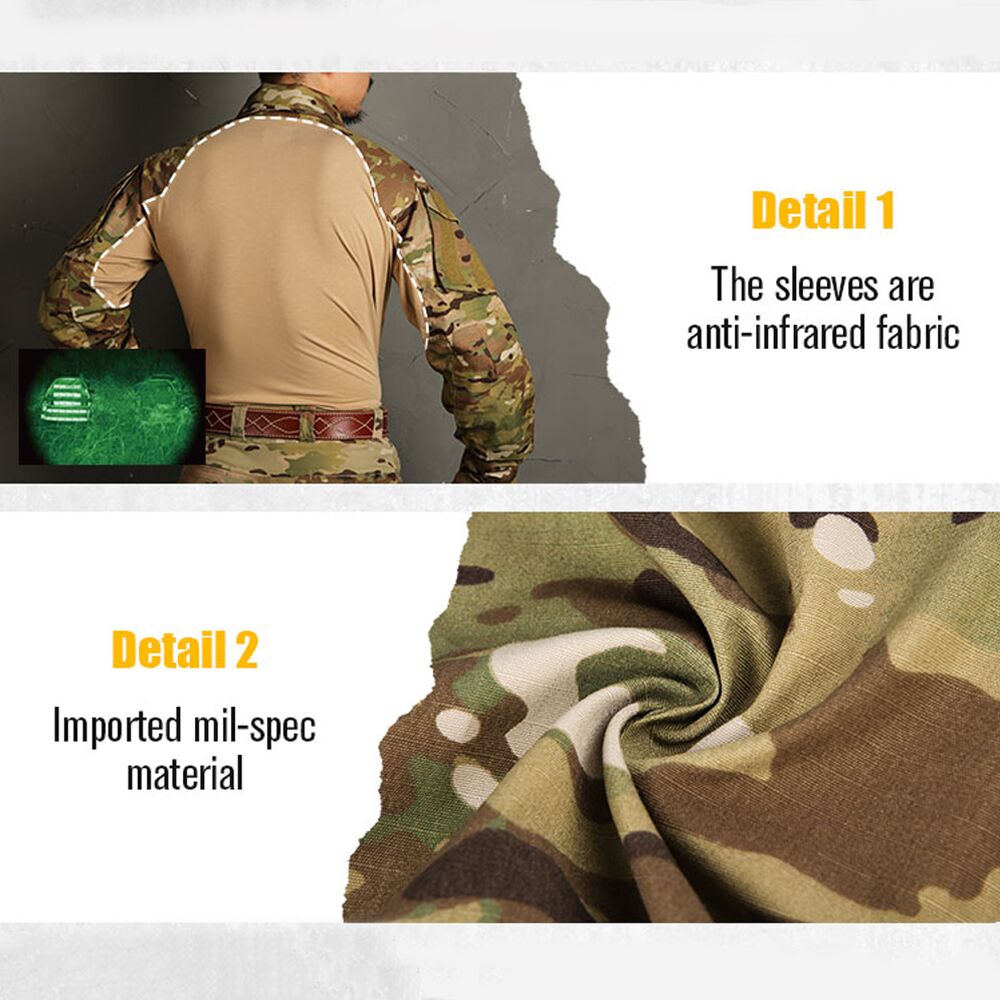 EMERSONGEAR G3 Upgraded Version Combat Mens Tactical Shirt&Pants Uniform Sets