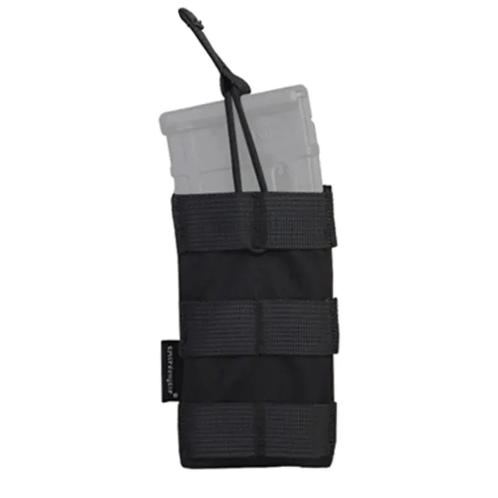 حقيبة مجلة EMERSONGEAR التكتيكية مولي مفتوحة من الأعلى 5.56 223، حقيبة مجلة واحدة معيارية
