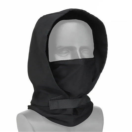 SINAIRSOFT Tactical Half Face Mask Hood Protection Halloween