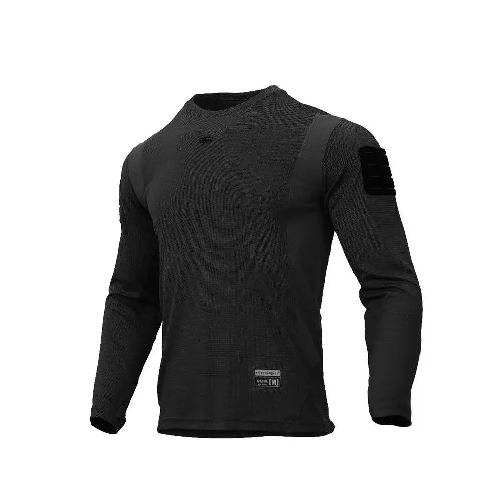 EMERSONGEAR قميص رجالي قتالي بأكمام طويلة تيشيرت تكتيكي بقصة ضيقة