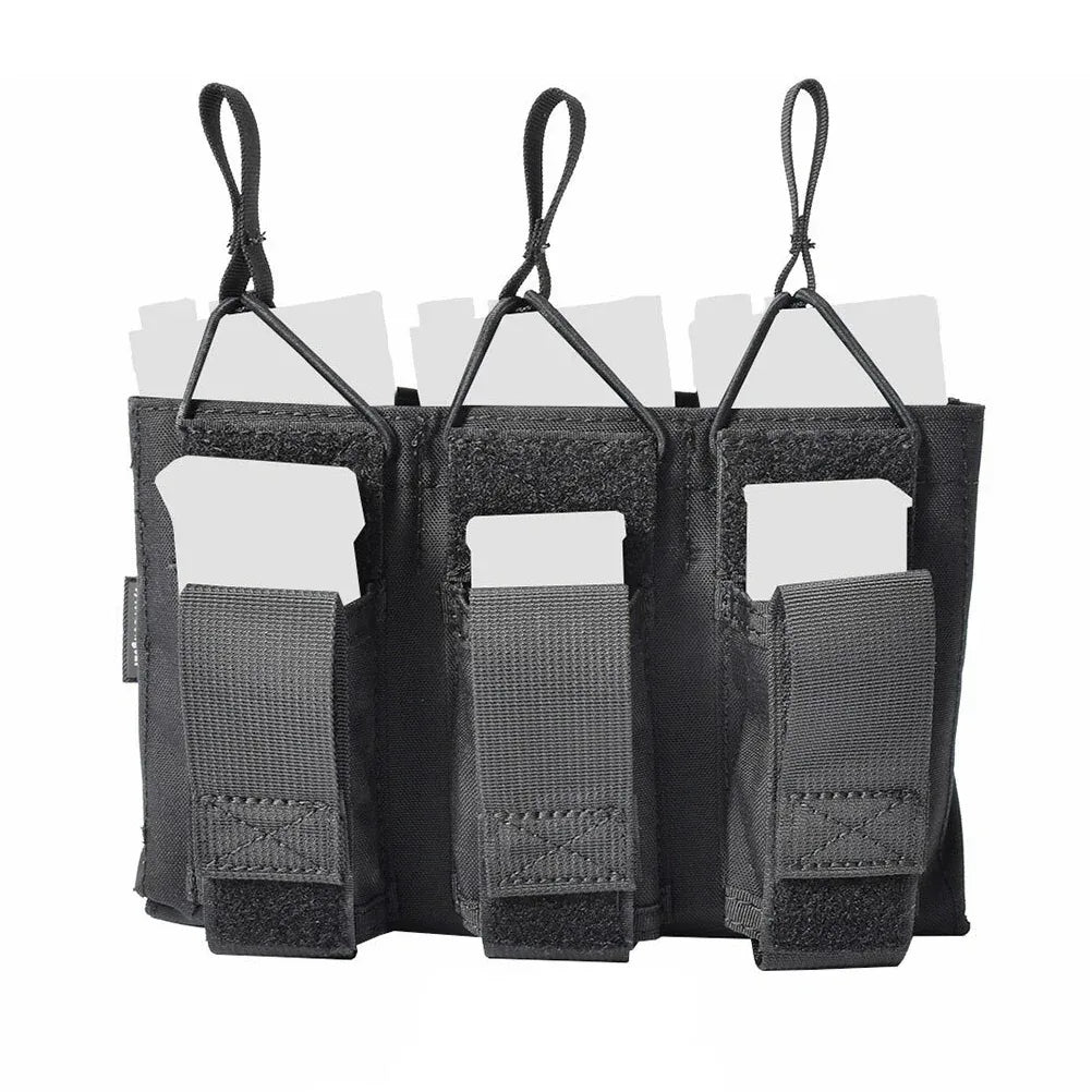 جراب مجلة EMERSONGEAR التكتيكية ثلاثية مفتوحة من الأعلى بنظام مولي