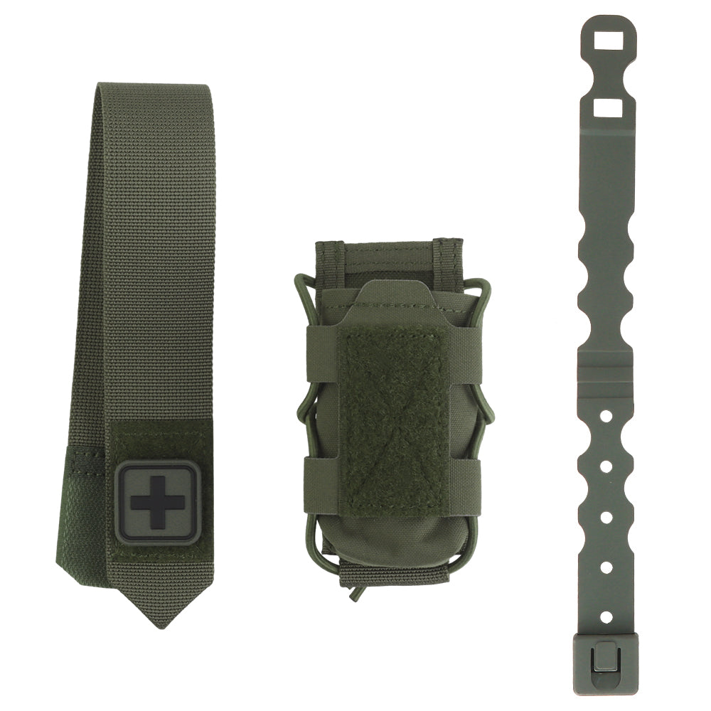 SINAIRSOFT Tactical Molle Holder Universal TQ Pouch Trauma Mag Quick Deploy Bag