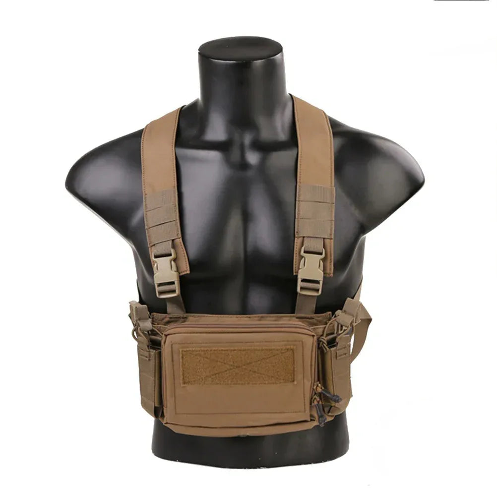 EMERSONGEAR D3CR Micro Tactical Chest Mount سترة صدر MOLLE تكتيكية