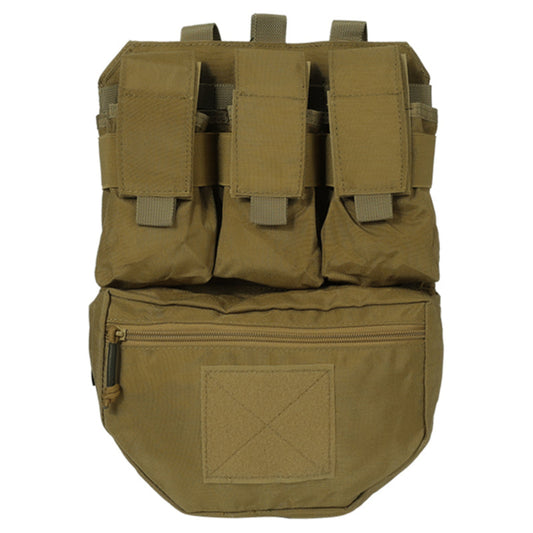 SINAIRSOFT Tactical Assault Back Panel Bag MOLLE Ammo Plate Carrier Pouch For Hunting Vest