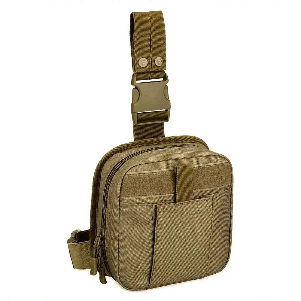 حقيبة طبية تكتيكية من SINAIRSOFT للإسعافات الأولية IFAK، حقيبة فخذ متدلية MOLLE متعددة الاستخدامات