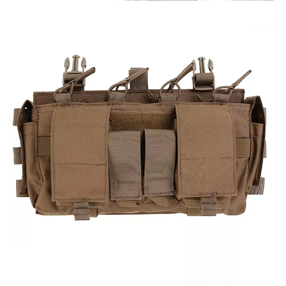 EMERSONGEAR حقيبة مجلات تكتيكية MAG مقاس 9 ملم 5.56 سترة صدرية مزودة بإبزيم سريع الفتح