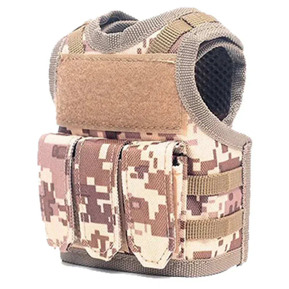 SINAIRSOFT سترة زجاجة بيرة تكتيكية رياضية صغيرة سترة مولي مصغرة