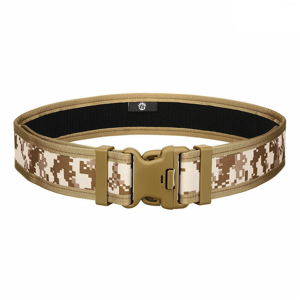 SINAIRSOFT Mens Nylon Outdoor Tactical Belt Heavy Duty Waist Waistband Strap