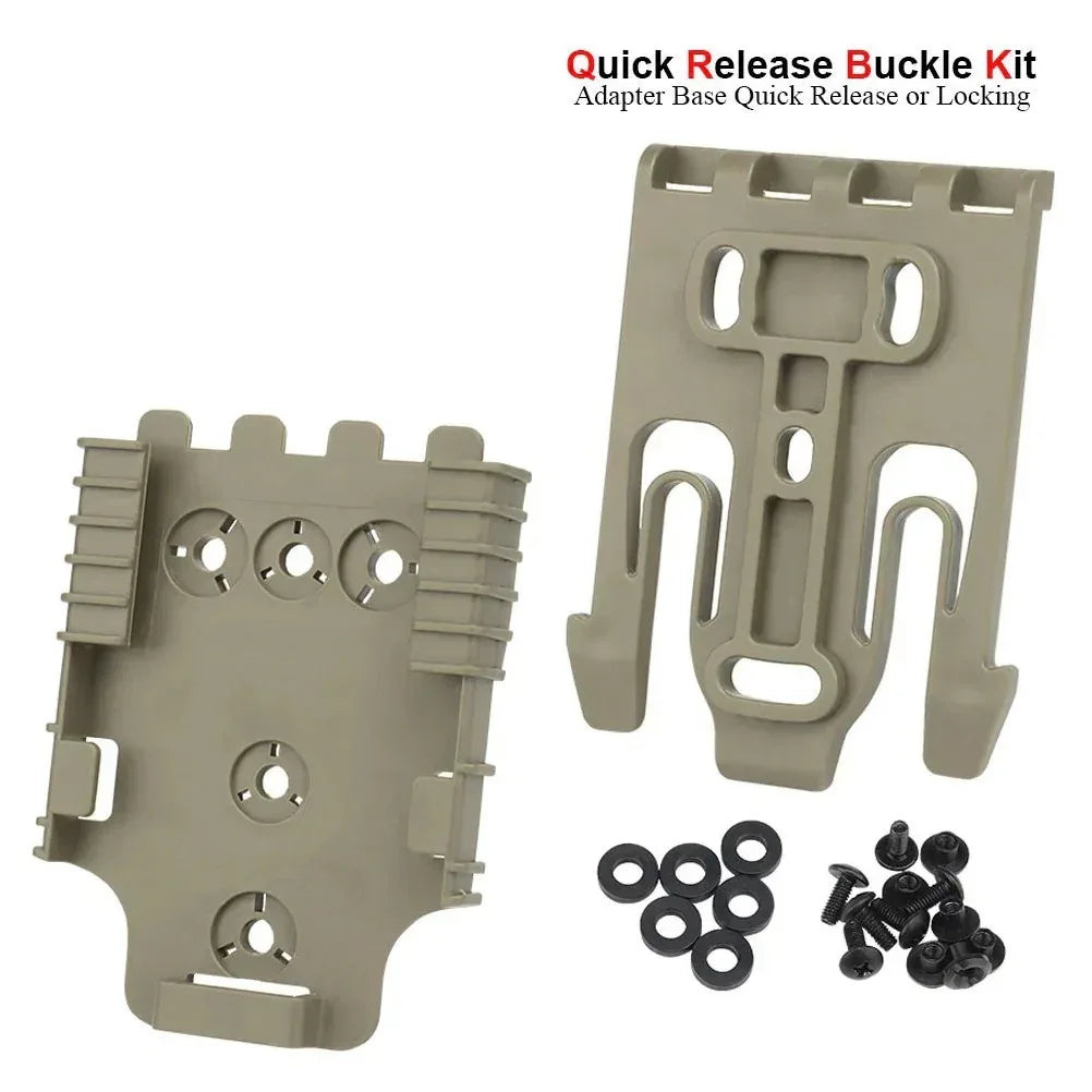 SINAIRSOFT Tactical Quick Release Locking System Kit Holster Adapter QLS Jagd Paintball