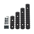 SINAIRSOFT M-Lok Rail Section 5 7 9 11 Slot Polymer Picatinny Rail M-LOK Rail 4 Pcs